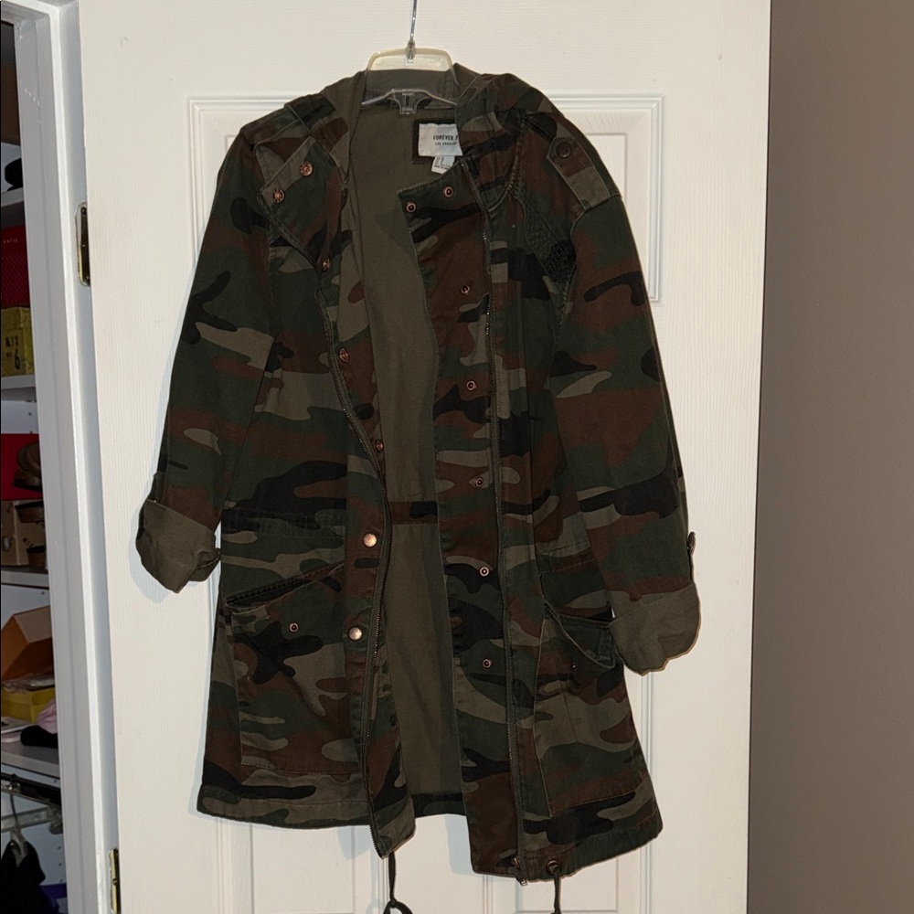 Forever 21 Camo Jacket